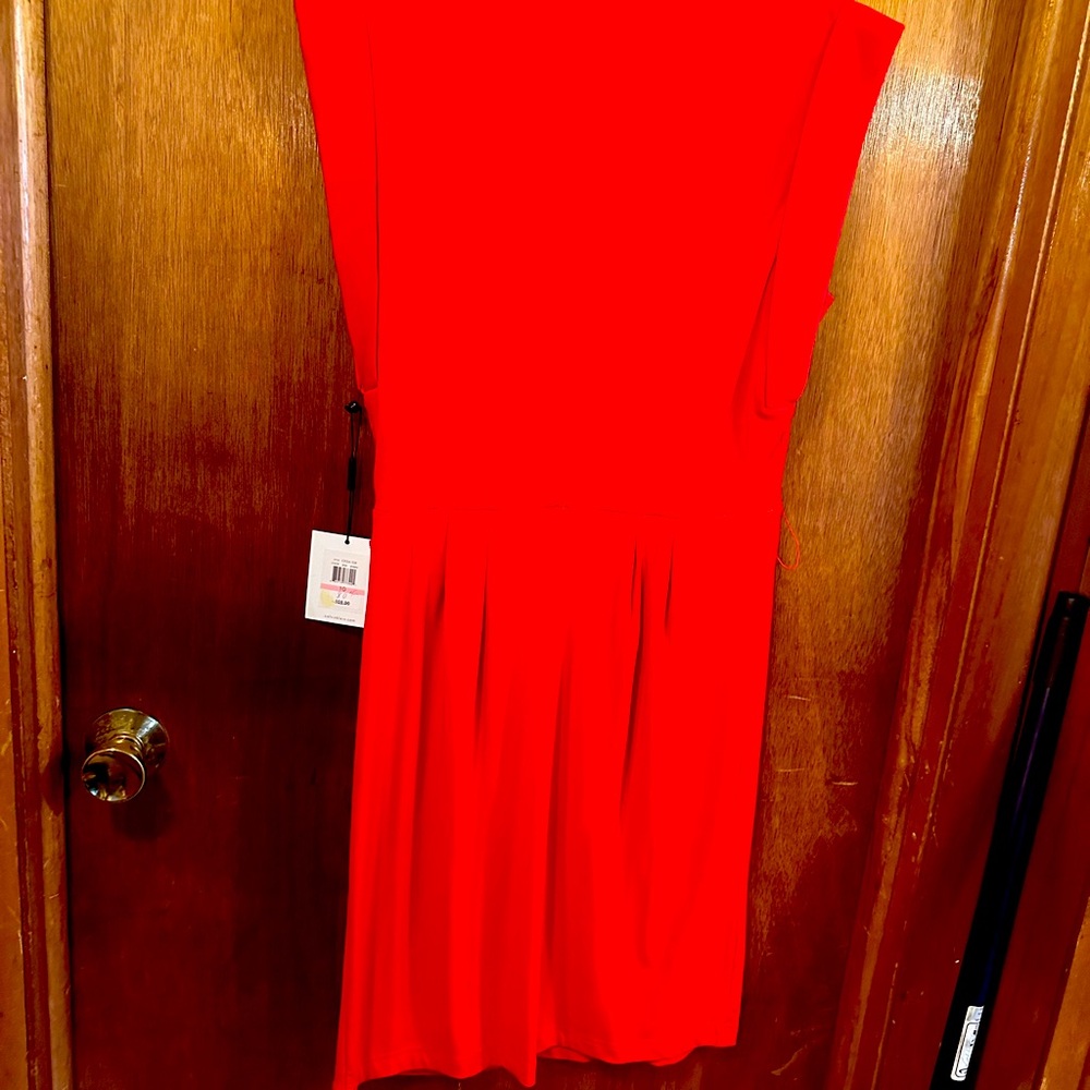 Elegant Red Women's Dress